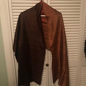 Ombré Brown & Copper Scarf/Wrap